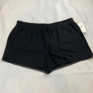 BeBop‎ Black Tassel Hem Short Size XL Juniors NWT